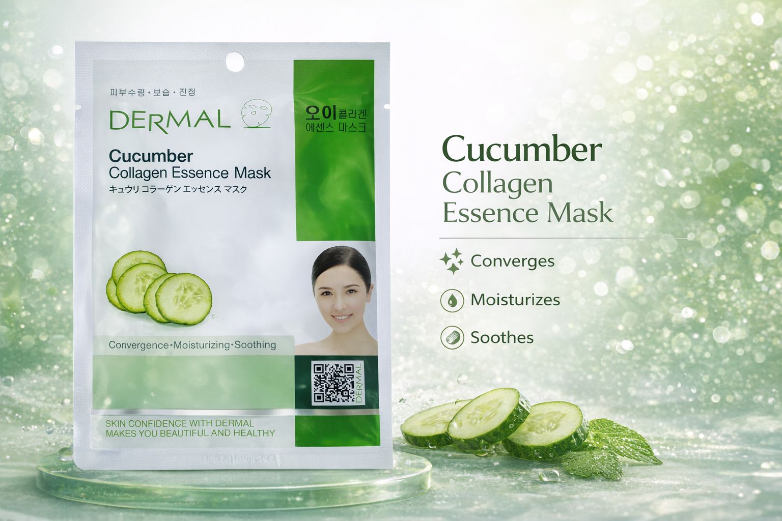 WhatsApp Image 2026-04-19 at 2.37.47 PM Cocumber Collagen Essence Mask - Image 1